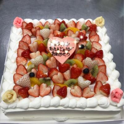 バースデーケーキ♡<br>30cmの正方形！